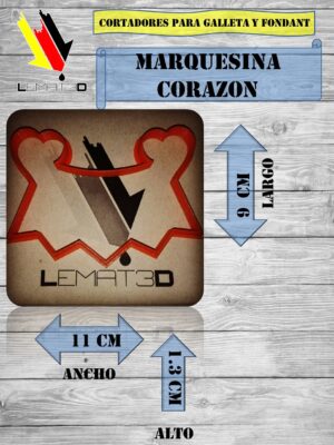 MARQUESINA CORAZON