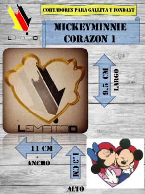 MICKEY MINNIE CORAZON 1