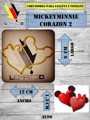 MICKEY MINNIE CORAZON 2